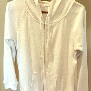 Never worn! No Boundries light fleece hoodie.